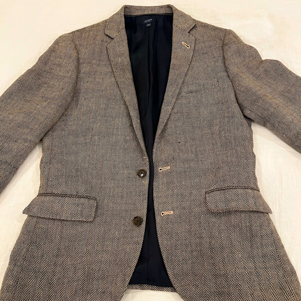 J. Crew Ludlow Herringbone Jacket 38s